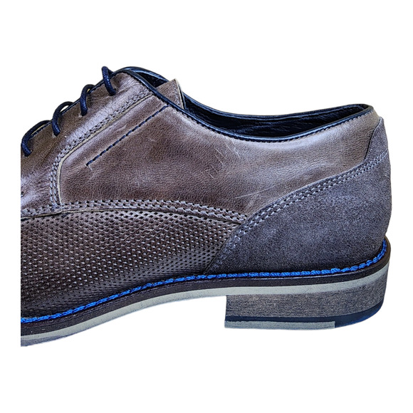 Testosterone Down With It Grey Oxford Size 42 (US 8.5) - Picture 2 of 10